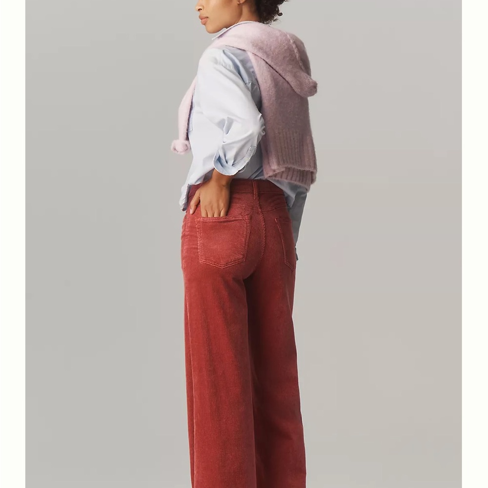 Anthropologie Pilcro “The Robbie” Corduroy High-Rise Flare Jeans - Picture 3 of 10